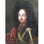 Ecole FRANCAISE vers 1700, entourage de François de TROY. - Portrait d'un homme en [...]