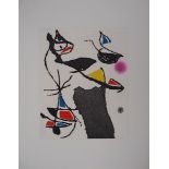 Joan MIRO (1893-1983) Le Marteau sans Maître VIII, 1976 Gravure et aquatinte [...]