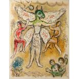 Marc Chagall (1887-1985) L'Odyssée : Eupithes Lithographie originale sur papier [...]