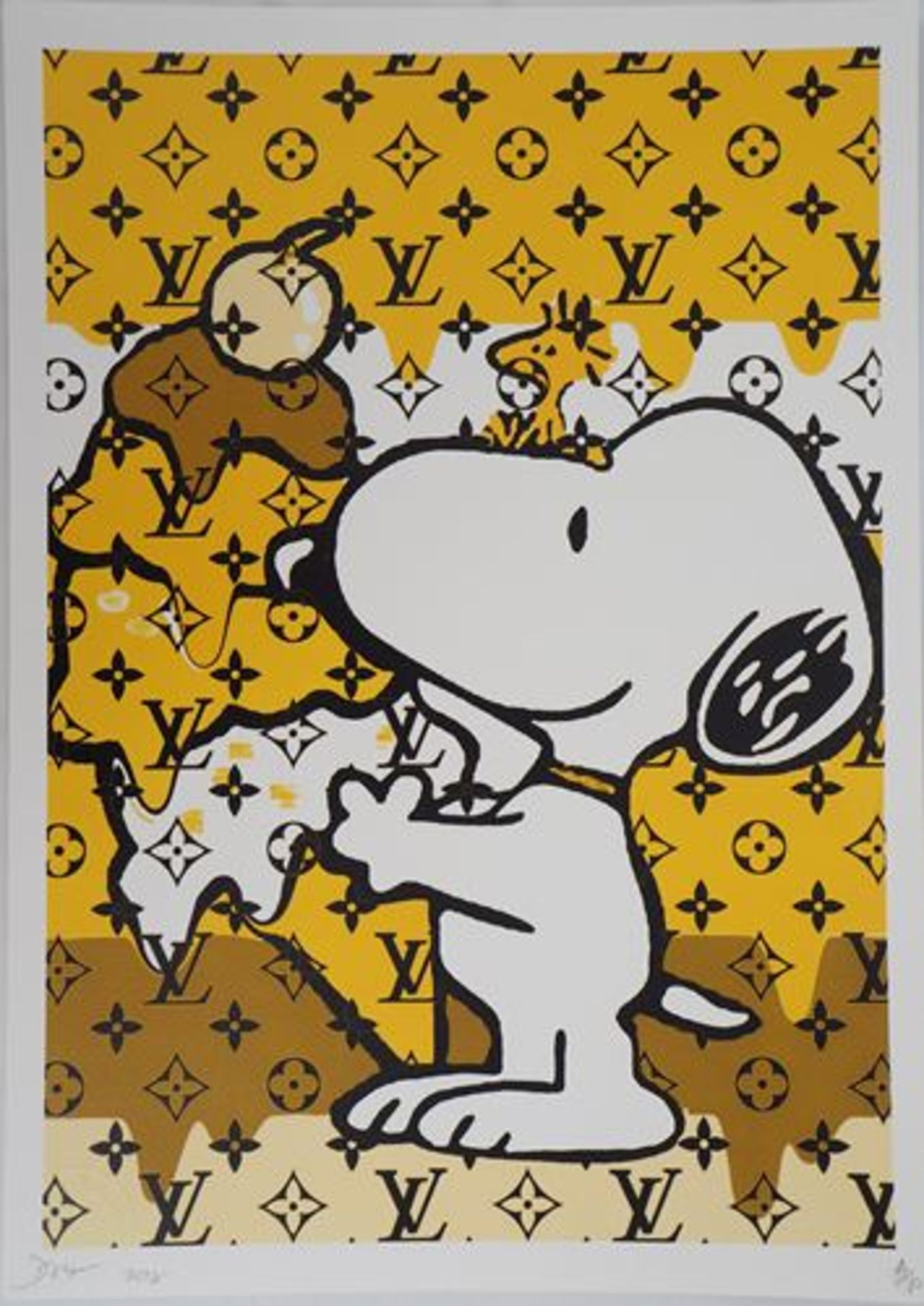 Death NYC Sérigraphie originale Snoopy Yellow Epreuve d'artiste signée au [...]