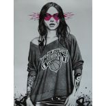 Fin DAC, " Criminal Pink ", 2016, lithographie signée et numérotée à la main [...]