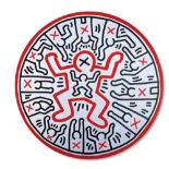 Keith Haring (d'après) Assiette en porcelaine de limoges Année 2014 Diamètre [...]