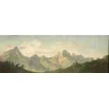 Théodore RAVANAT (1812-1883). Vue panoramique de la Chartreuse et de la dent de [...]