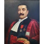 Edouard d'AVRIOT (1859-1924). Portrait de Joseph Pionchon, premier président de [...]