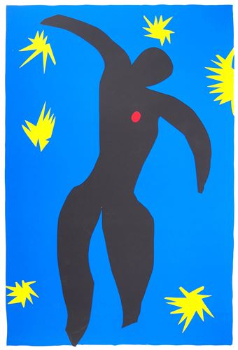 Henri Matisse (1869-1954) (after) - The fall of Icarus - Silkscreen on thick paper [...] - Image 2 of 8