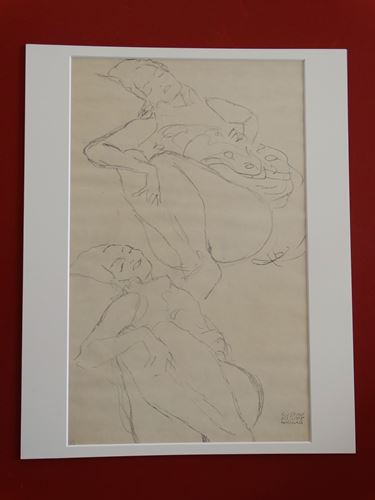 Gustav Klimt (After) - Excellent condition - Heliogravure, 1964 - 50x40cm [...] - Image 3 of 6