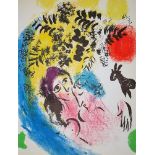 MARC CHAGALL - Lithograph in colours - 1960 - Original lithograph in colours on wove [...]