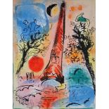 MARC CHAGALL - Lithograph in colours - 1960 - Original lithograph in colours on wove [...]