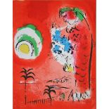 MARC CHAGALL - Lithograph in colours - 1960 - Original lithograph in colours on wove [...]