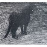 Théophile Alexandre Steinlen - Chats Et Autres Bêtes 15 - Lithograph on vélin [...]