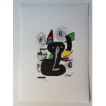 Joan Miro - La mélodie acide - Chromolithograph - 1983 - Signed in the plate - [...]