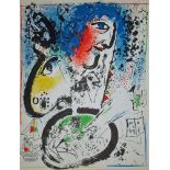 MARC CHAGALL - Lithograph in colours - 1960 - Original lithograph in colours on wove [...]