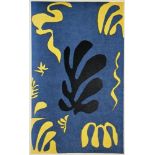 HENRI MATISSE ( after ) - Composition fond bleu - 1951 - Lithograph in colours on [...]