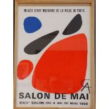 Alexander Calder - Salon de Mai - Original poster, 1968 - Plate signed - 65 x 48 [...]