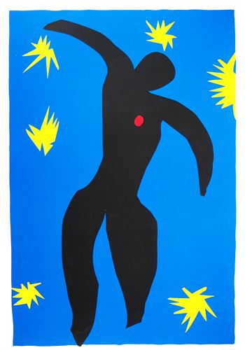 Henri Matisse (1869-1954) (after) - The fall of Icarus - Silkscreen on thick paper [...]