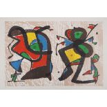 Joan MIRO - Seduction, 1984 - Original wood engraving - On vellum Arches - 38 x [...]