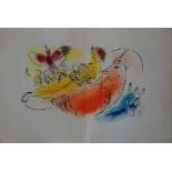 Marc Chagall - Derrière le Miroir Chagall (2) - Original lithograph - From [...]