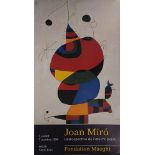 Joan MIRO (1893-1983) - Femme, oiseau et étoile - Affiche originale d'époque [...]