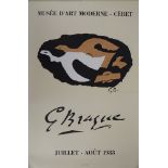 Georges Braque (1882-1963) - The Doves - Lithograph on poster paper - Signed in [...]