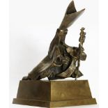 Salvador Dali (1904-1989) - The Bishop (Saint Narcisse) - Bronze sculpture using [...]