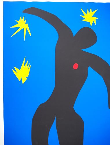 Henri Matisse (1869-1954) (after) - The fall of Icarus - Silkscreen on thick paper [...] - Image 3 of 8
