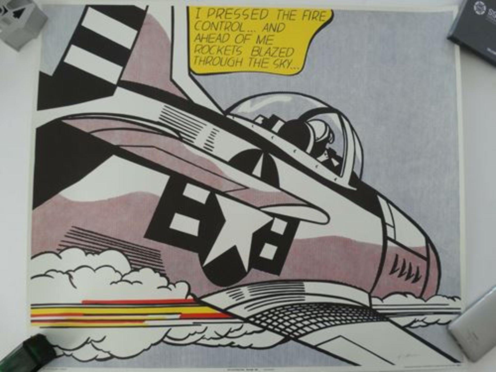 Roy Lichtenstein (after) (American, 1923-1997) Lithograph offset on wove paper, [...] - Bild 6 aus 10