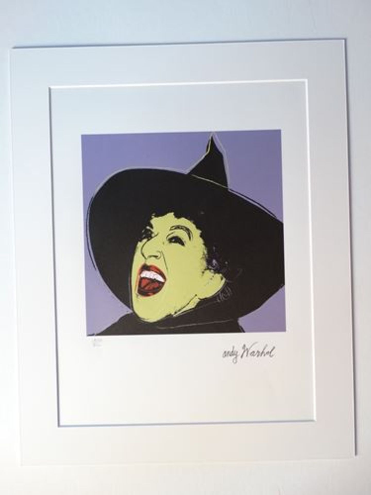 Andy WARHOL Myths Lithograph Signed in the plate and numbered in pencil Limited [...] - Bild 3 aus 6