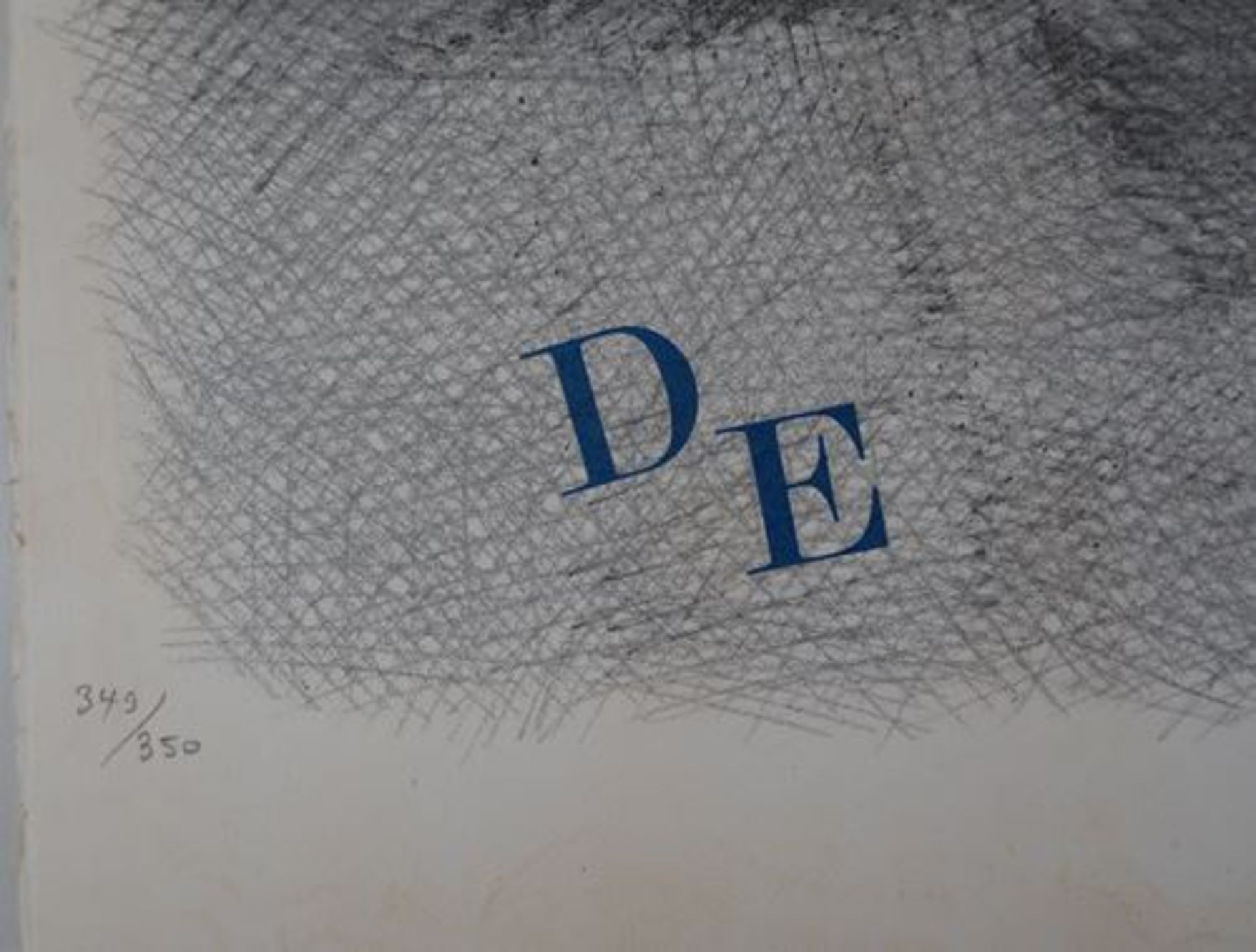 CÉSAR (1921-1998) Nice Compression Original lithograph on Vellum Signed in pencil [...] - Bild 5 aus 6