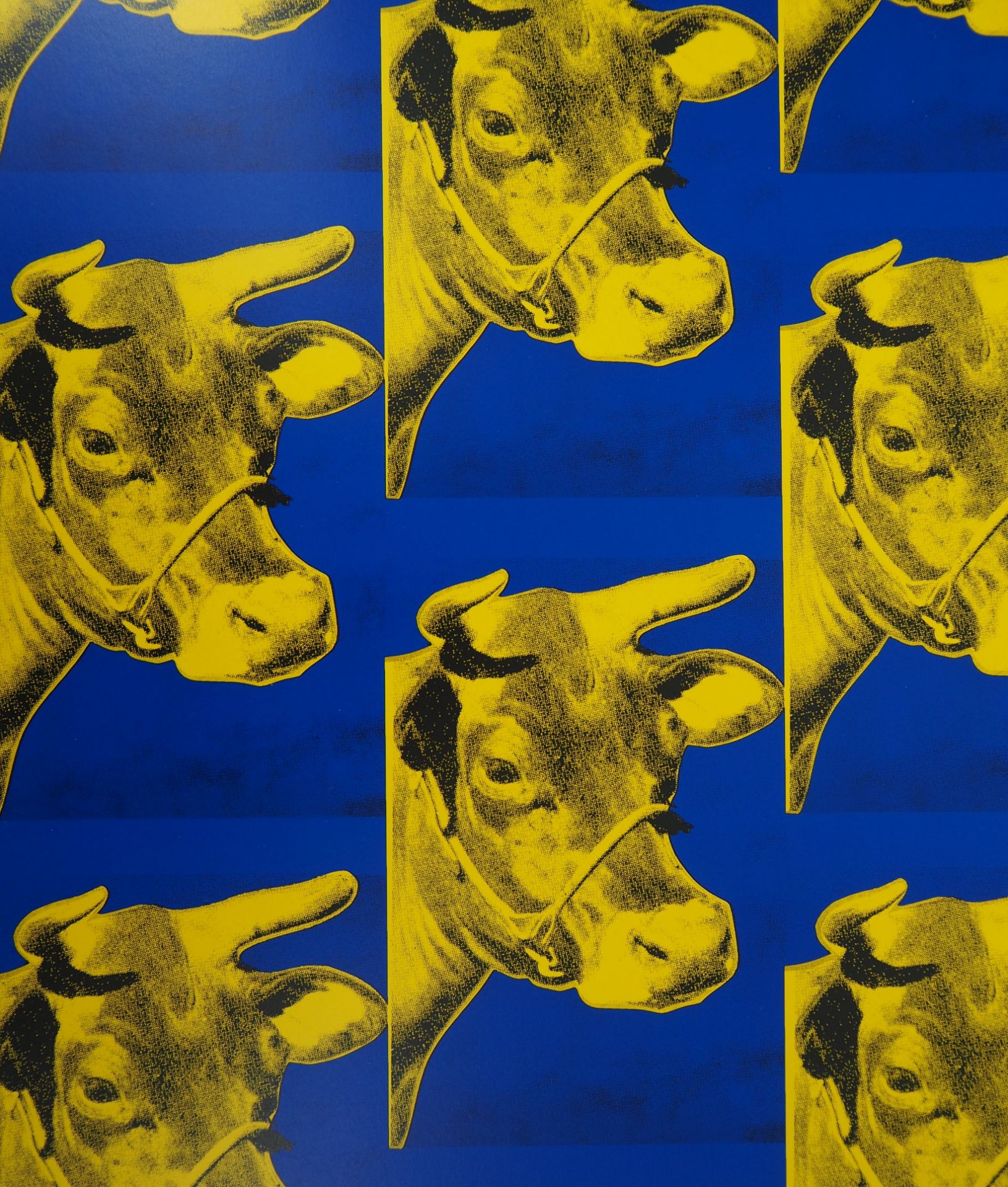 Andy WARHOL (after) 100 Cows Original vintage poster Offset printing on paper 68.5 x [...] - Bild 2 aus 5