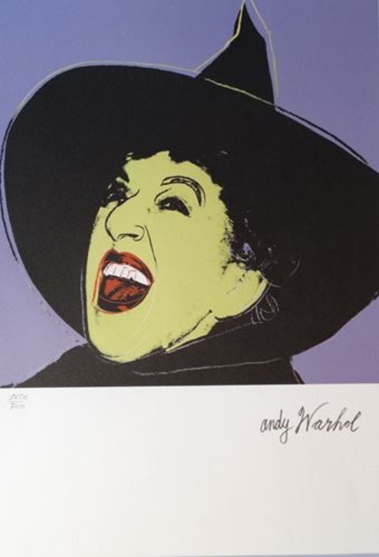 Andy WARHOL Myths Lithograph Signed in the plate and numbered in pencil Limited [...]