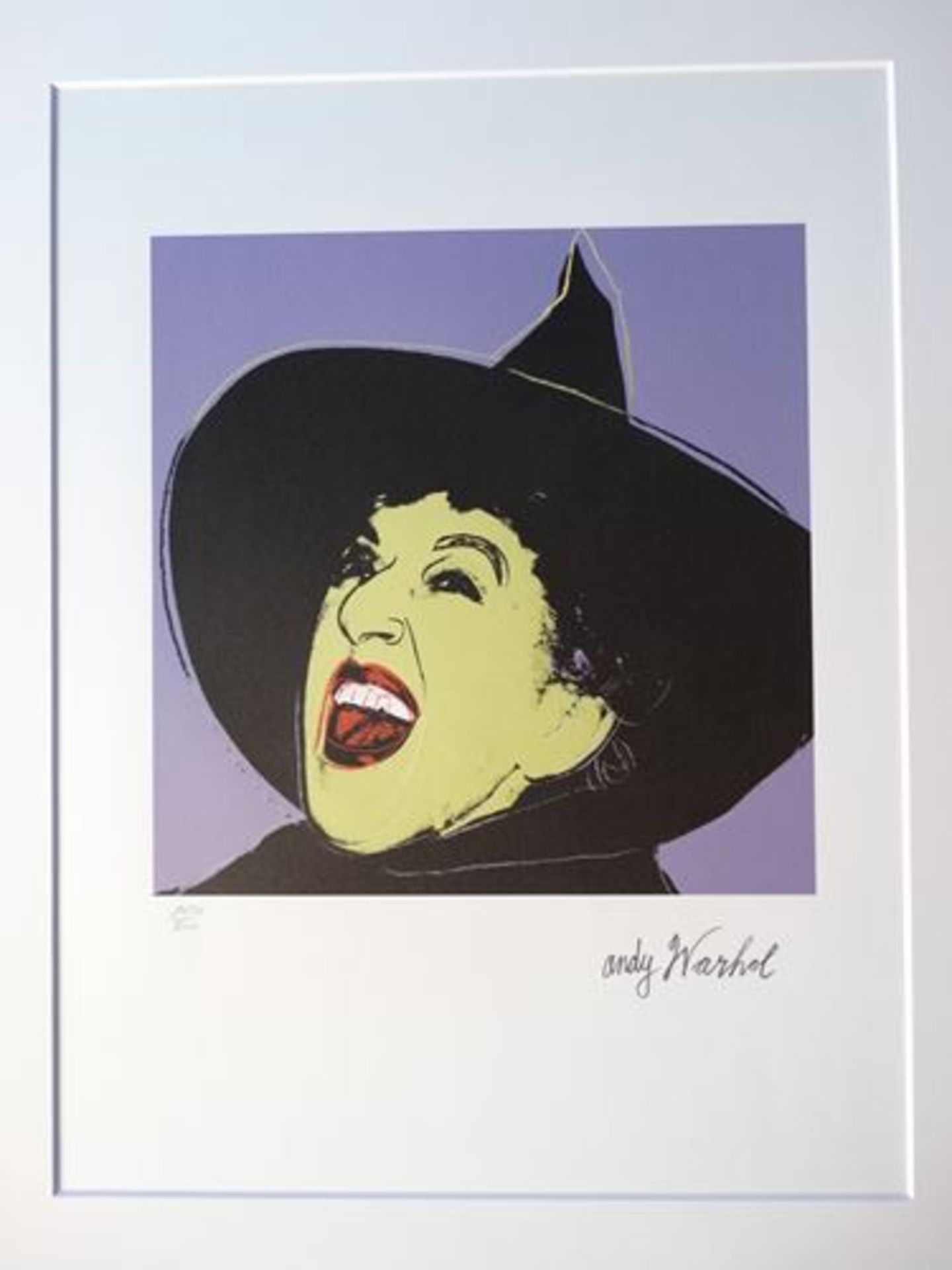 Andy WARHOL Myths Lithograph Signed in the plate and numbered in pencil Limited [...] - Bild 6 aus 6