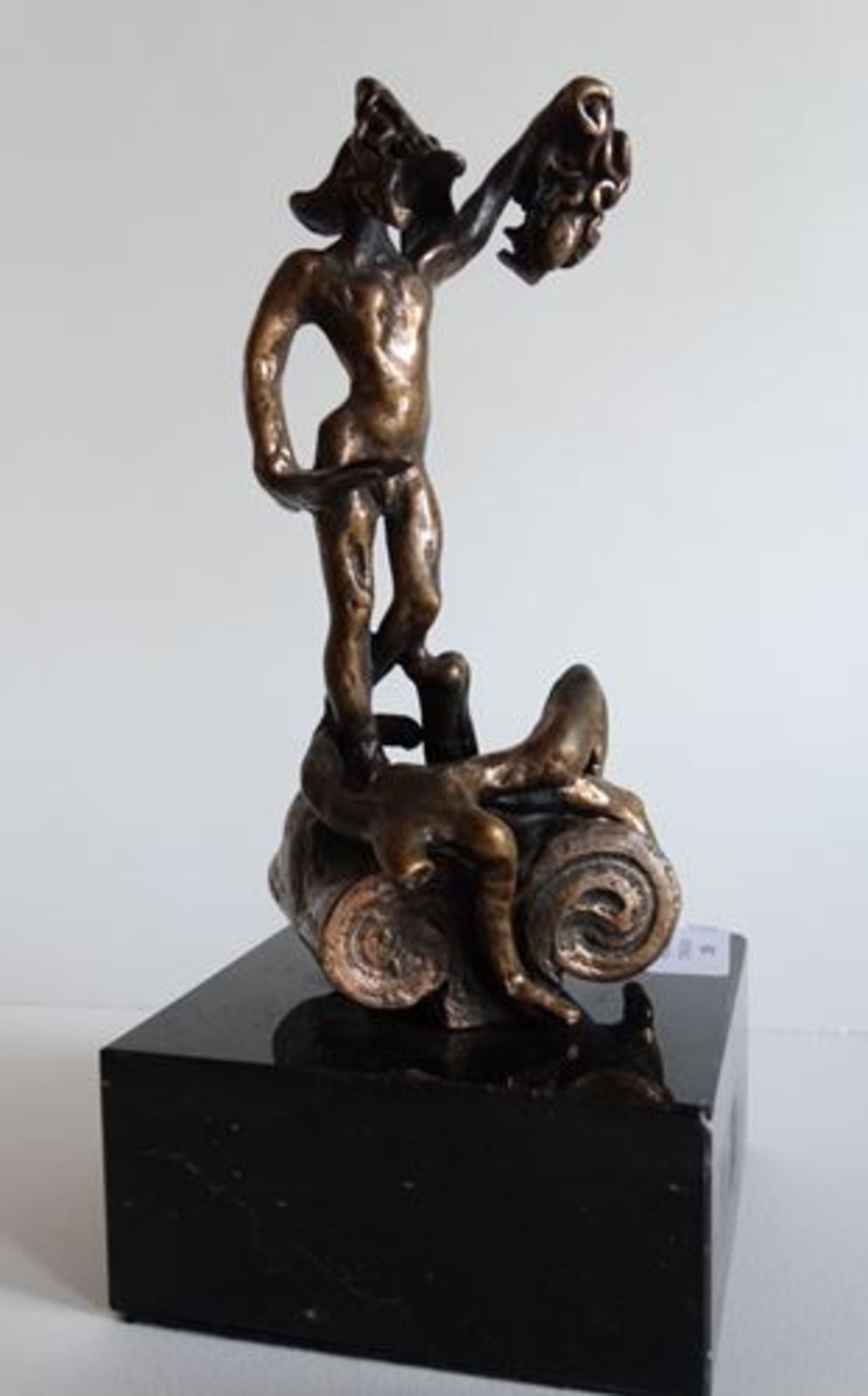 Salvador Dali- Perseus with the Head of Medusa Original sculpture Signed and [...] - Bild 10 aus 11