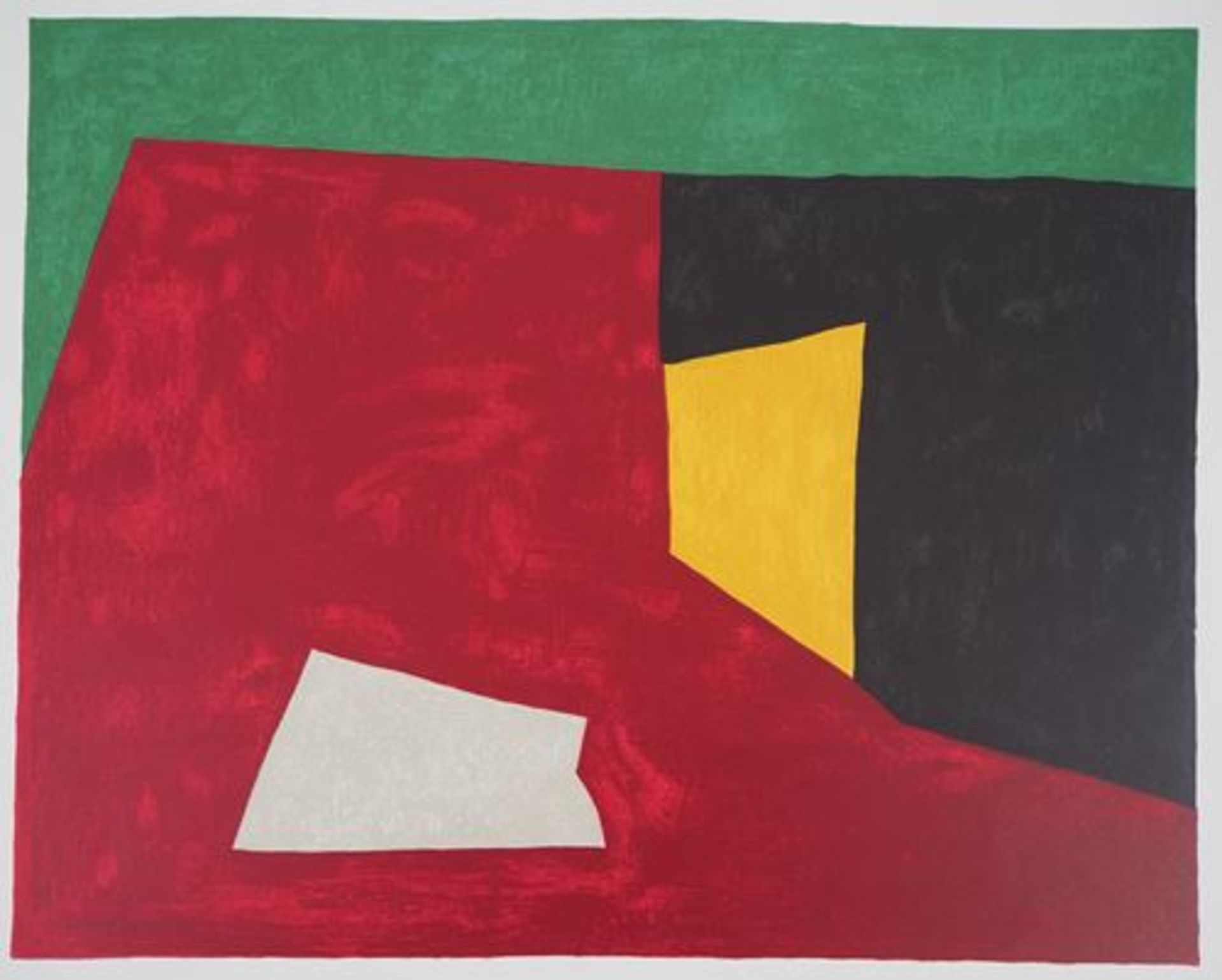 Serge POLIAKOFF (1900 - 1969) Galerie Carré &amp; Cie, 1981 Affiche originale [...] - Bild 2 aus 8