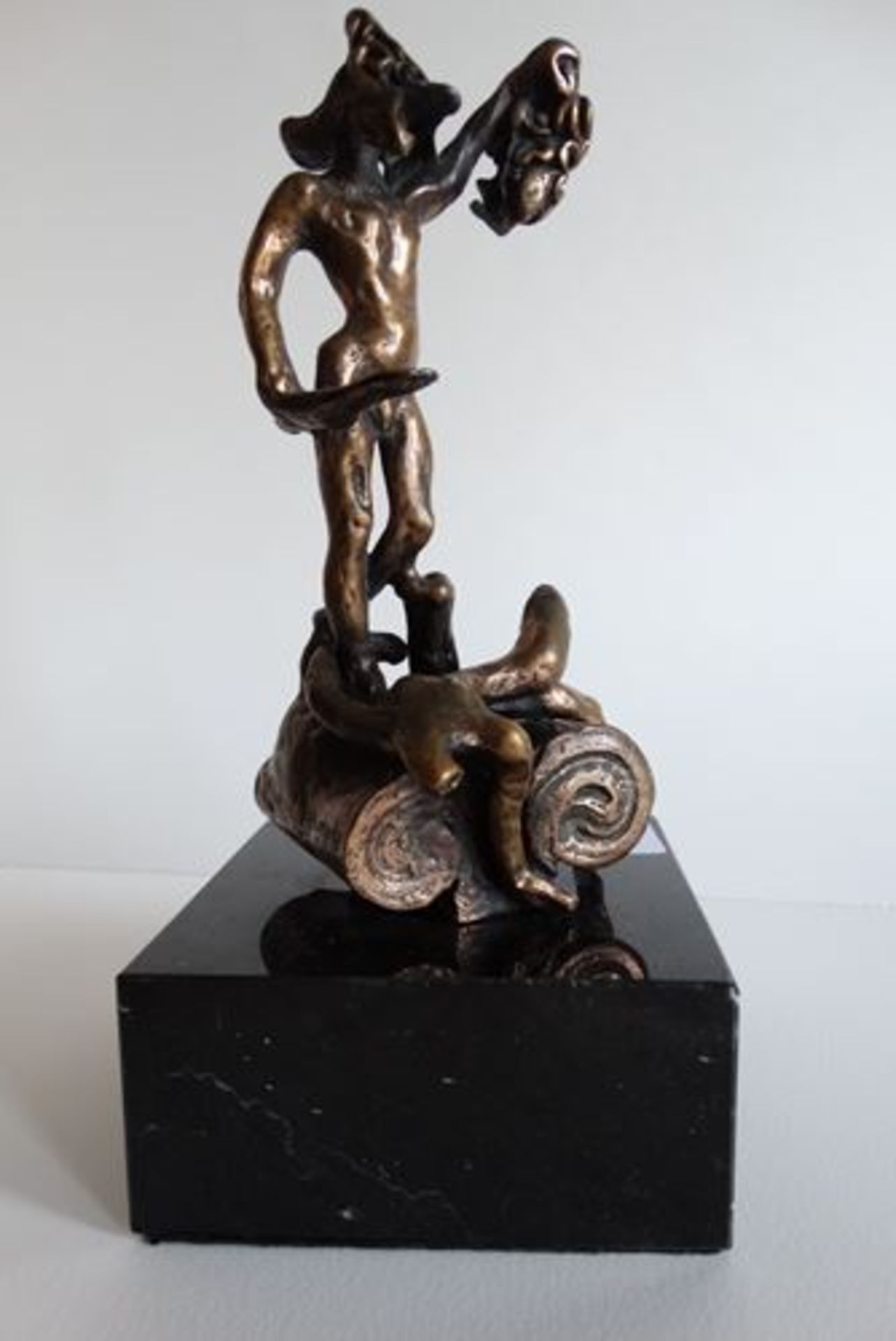 Salvador Dali- Perseus with the Head of Medusa Original sculpture Signed and [...] - Bild 4 aus 11
