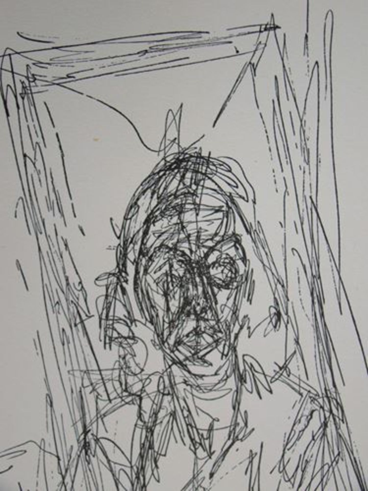 ALBERTO GIACOMETTI - Original lithograph on vellum paper after a drawing from [...] - Bild 9 aus 10