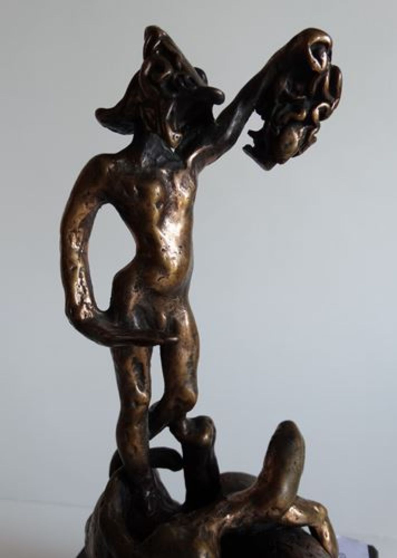 Salvador Dali- Perseus with the Head of Medusa Original sculpture Signed and [...] - Bild 11 aus 11