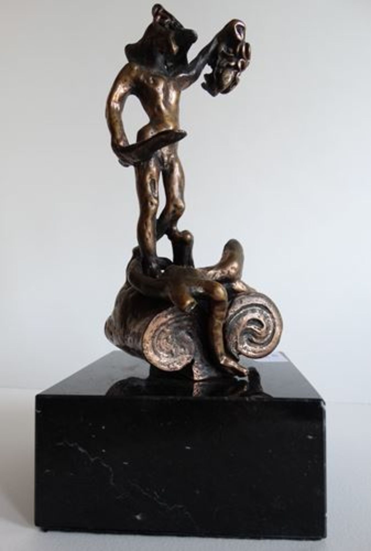 Salvador Dali- Perseus with the Head of Medusa Original sculpture Signed and [...]