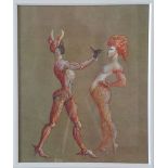 Leonor Fini - Les Fruits de la passion 13 Lithograph on paper Plate signed & not [...]