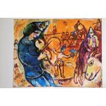 Marc Chagall - Le Cirque d'Izis 4 Lithograph on paper Plate signed & not [...]