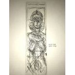 Alberto Giacometti - Derriere le Miroir 10 ans D'édition Original etching From [...]