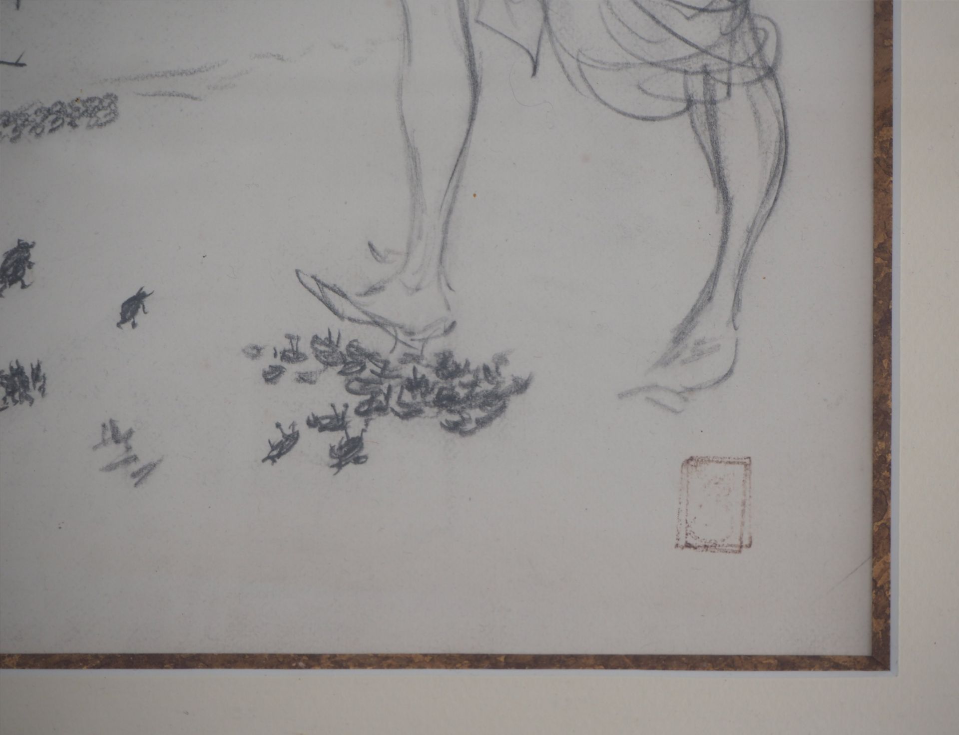 Théophile-Alexandre Steinlen (1859-1923) The chase of the bedbugs Original drawing [...] - Bild 8 aus 8