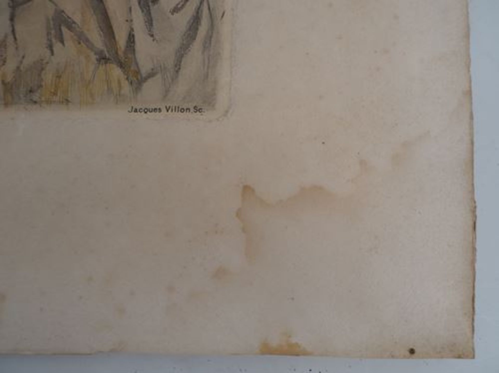 Edouard Manet (d'après) Olympia Gravure à l'aquatinte mise sur cuivre par Jacques [...] - Bild 9 aus 10