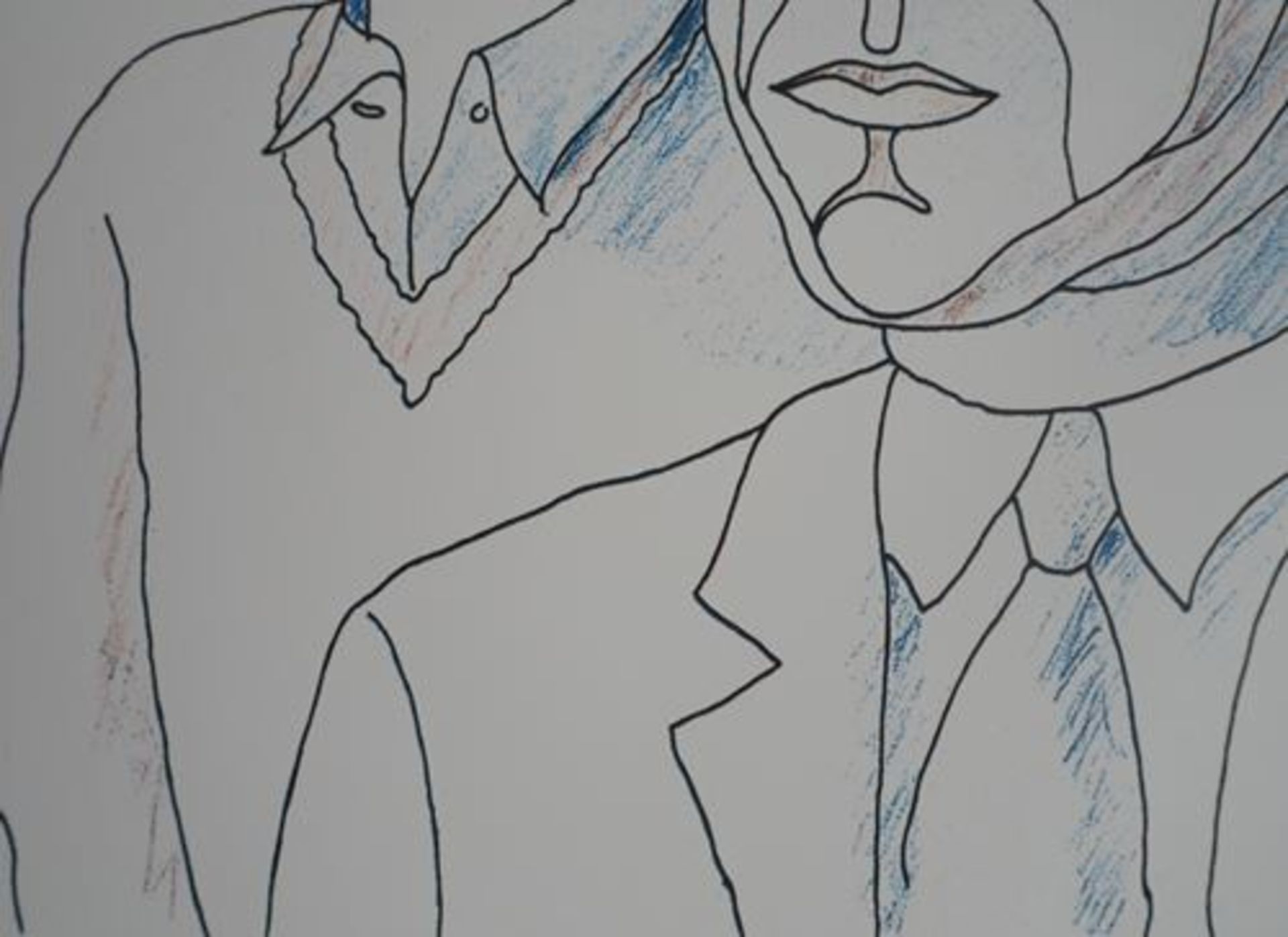 Jean MARAIS (1913 - 1998) "Jean Cocteau and me" Offset lithograph (printed tone by [...] - Bild 7 aus 7