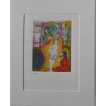 Marc CHAGALL (after) Thousand and One Nights Plate 1, 1985 Lithograph on handmade [...]