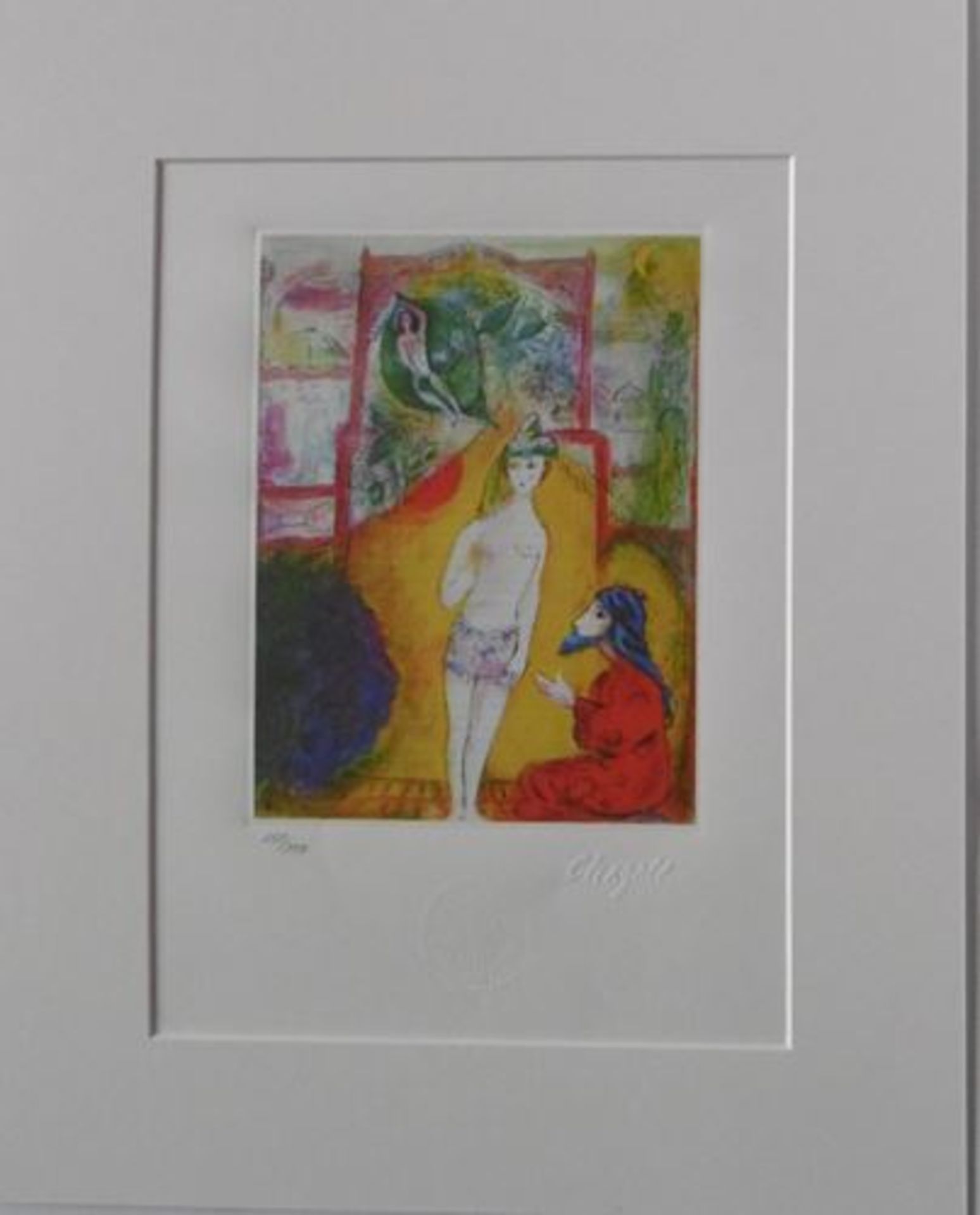 Marc CHAGALL (after) Thousand and One Nights Plate 1, 1985 Lithograph on handmade [...]