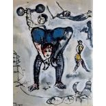 Marc Chagall - Le Cirque d'Izis 2 Lithograph on paper Plate signed & not [...]