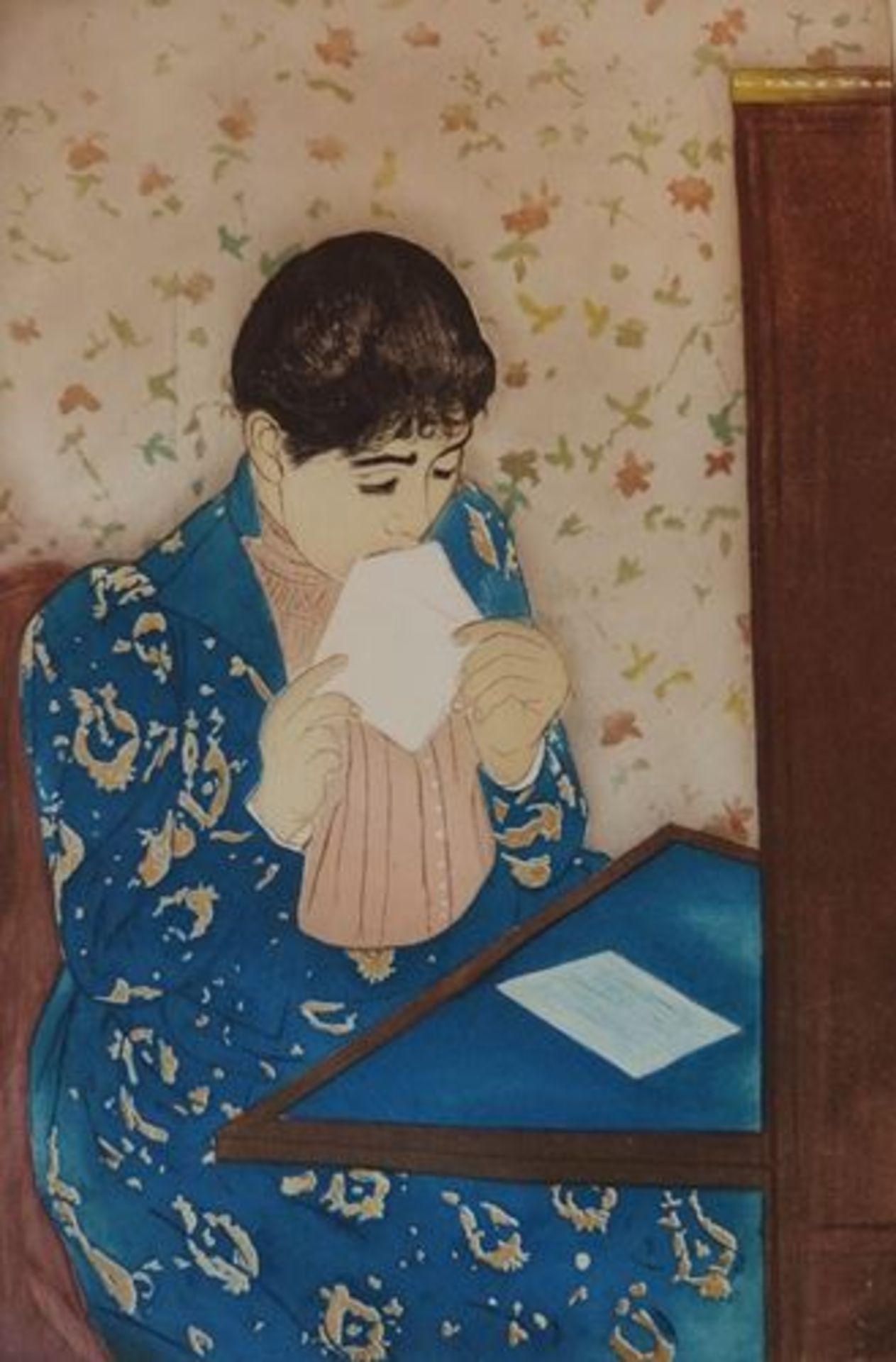 Mary CASSATT (d'après) The bath of the child Engraving (dry point, vernis mou and [...]