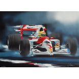 Victor Spahn - Formule 1 Lithographie sur papier vélin d'Arches Numérotée 219 / [...]