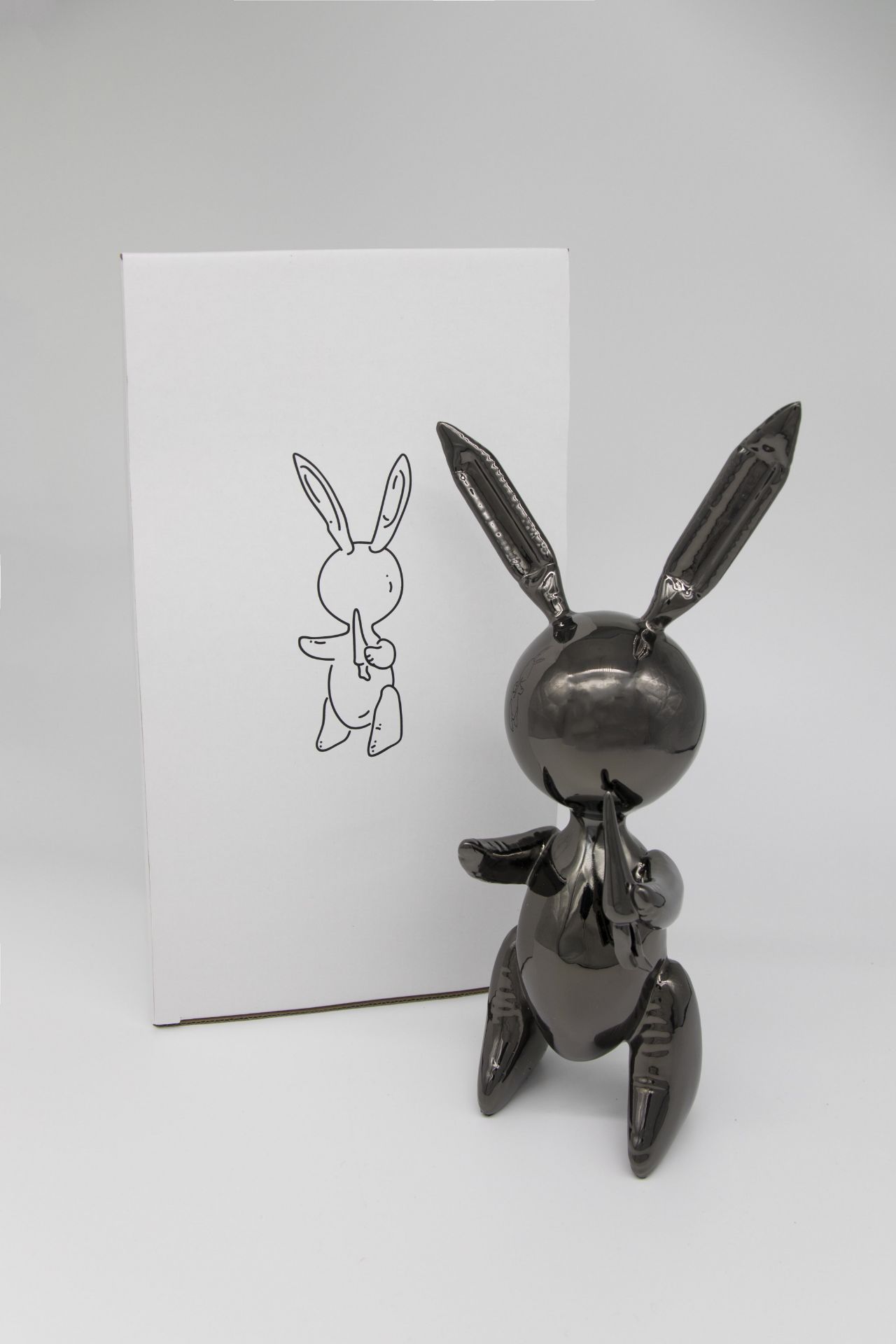Jeff Koons (d'après) - Black Rabbit Alliage de zinc Editions Studio Edition [...] - Bild 2 aus 7