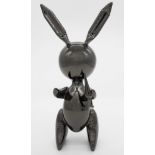 Jeff Koons (d'après) - Black Rabbit Alliage de zinc Editions Studio Edition [...]